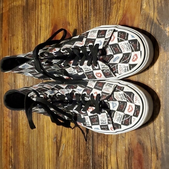 Vans Shoes - Vans Love Letter High Tops Women's Sneakers Size 12.5